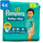 Preview: Pampers Baby Dry Gr. 6, 13-18kg - (4 x 31 Stück)